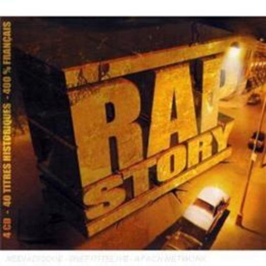 VA (French Rap) - Rap Story 4-CD-Box